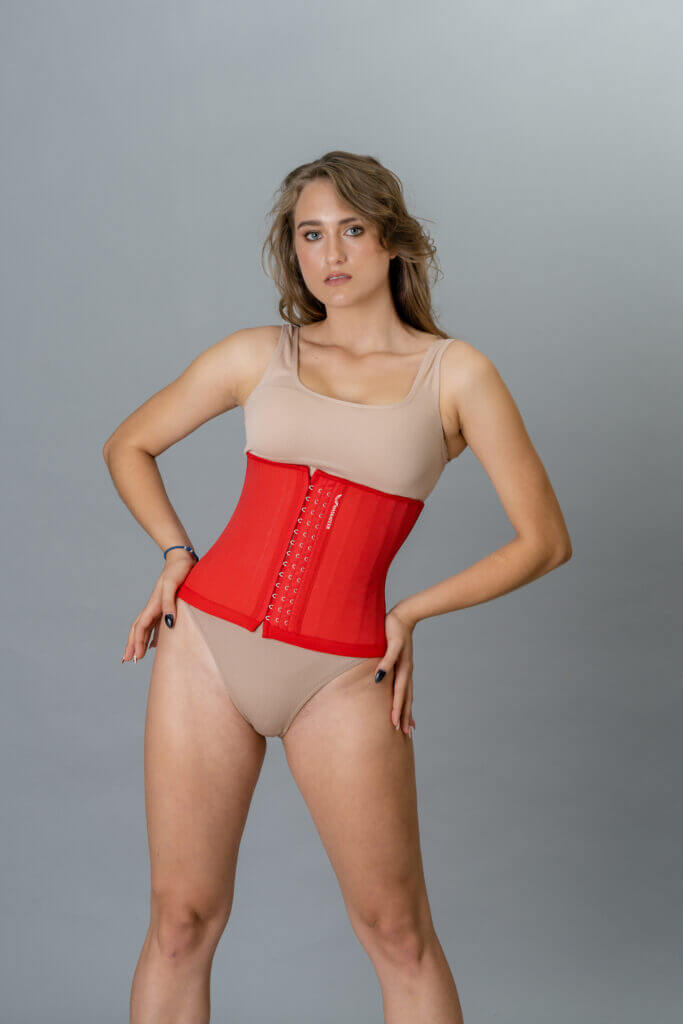 High Compression Waist Trainer- COUTURE Nude - MASKATEER