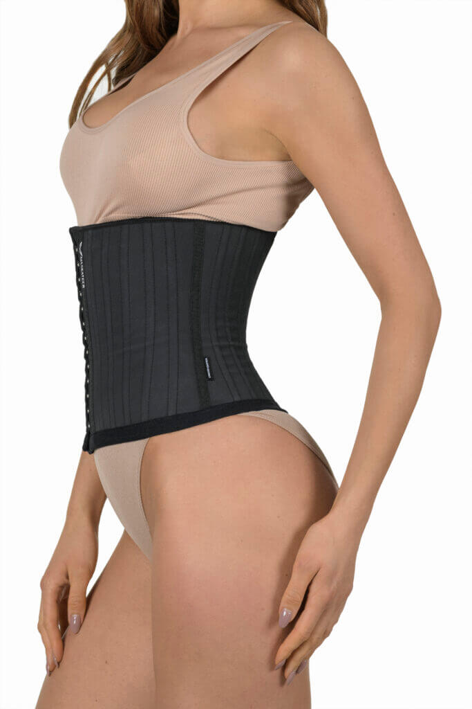 Breathable Waist Trainer – Collection AIR Black & Pink - MASKATEER
